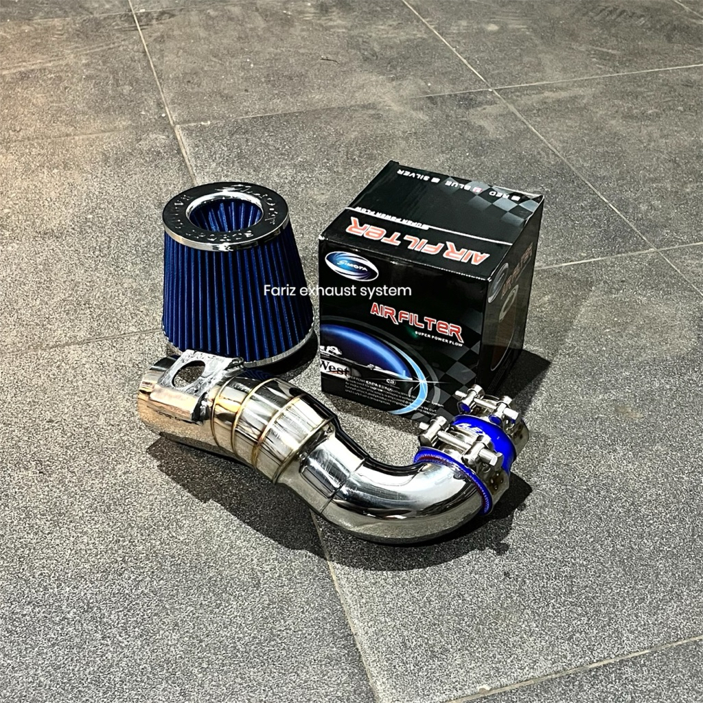 Piping open filter Pajero Dakar old 4D56 FARIZ EXHAUST