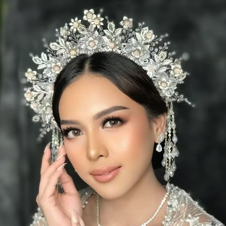 14H [Handmadebychindy] Suntiang Modern/ Suntiang wedding/ sunting pengantin/ Headpiece pengantin/ Ak