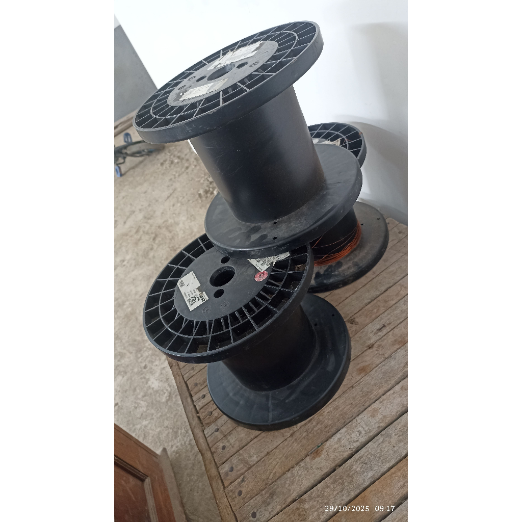Bobin Kawat Tembaga Jumbo Bekas Merek Essex / Klosan Roll Bekas Kawat / Spool Bekas Gulungan Kabel