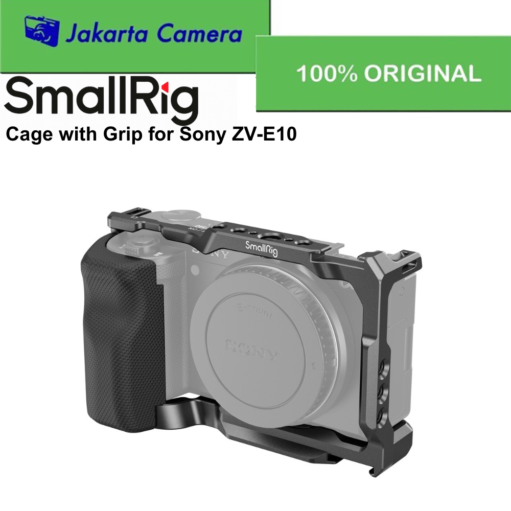 SMALLRIG 3538B Camera Cage with Grip for Sony ZV-E10