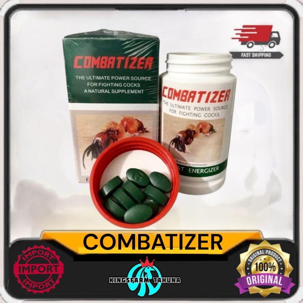 COMBATIZER Ecer 10butir / 20butir / 50butir / 100 butir