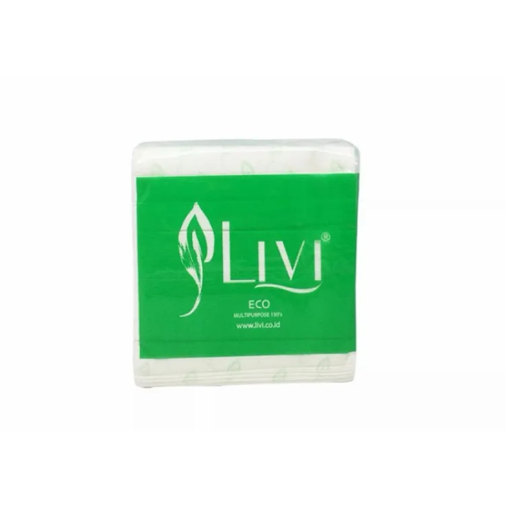 TISSUE LIVI ECO MULTIPURPOSE 150 lembar @2ply | Tissue Livi | Tissue Refill Livi