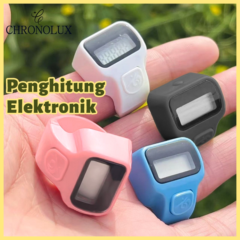Tasbih digital led mini alat penghitung Dzikir alat hitung digital tally JXN 8016