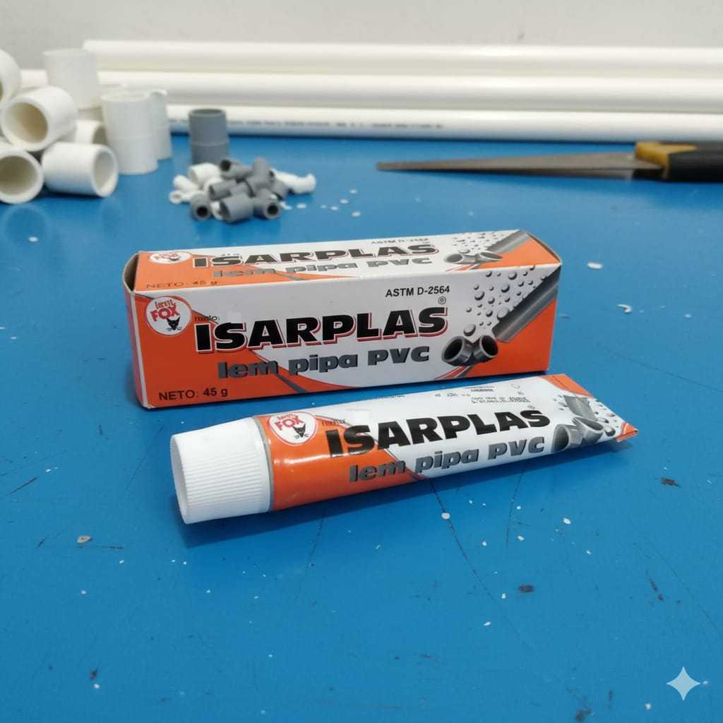 Lem Paralon PVC ISARPLAS , Lem isarplas 40 gr