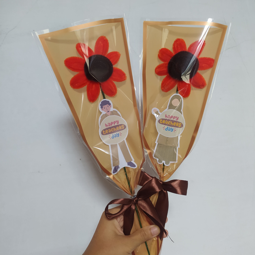 BUKET HARI GURU | GIFT HARI GURU | SINGLE BUKET HARI GURU | SINGLE BUKET HARI GURU TOPPER | SINGLE B