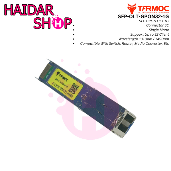 Tarmoc SFP-OLT-GPON32-1G | SFP OLT GPON 32 Client OLT SFP Stick