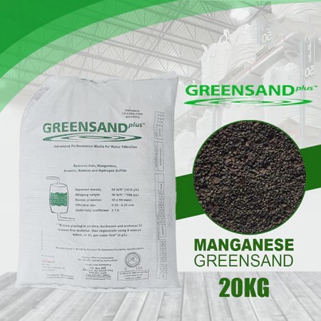 Manganese Greensand Plus media filter