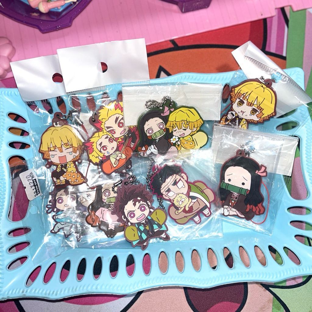 Merchandise Demon Slayer Rubber Keychain