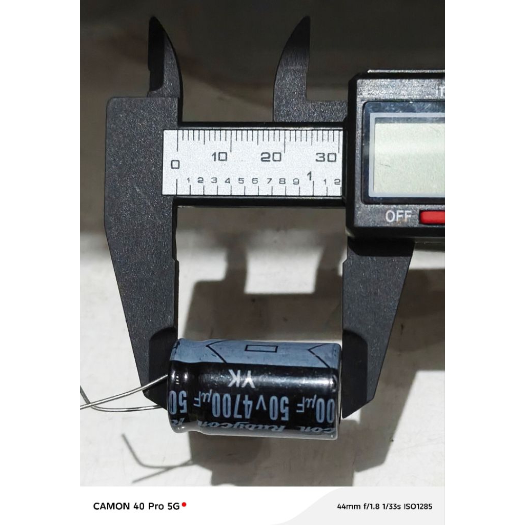 Elco Rubycon 4700uf /50v original