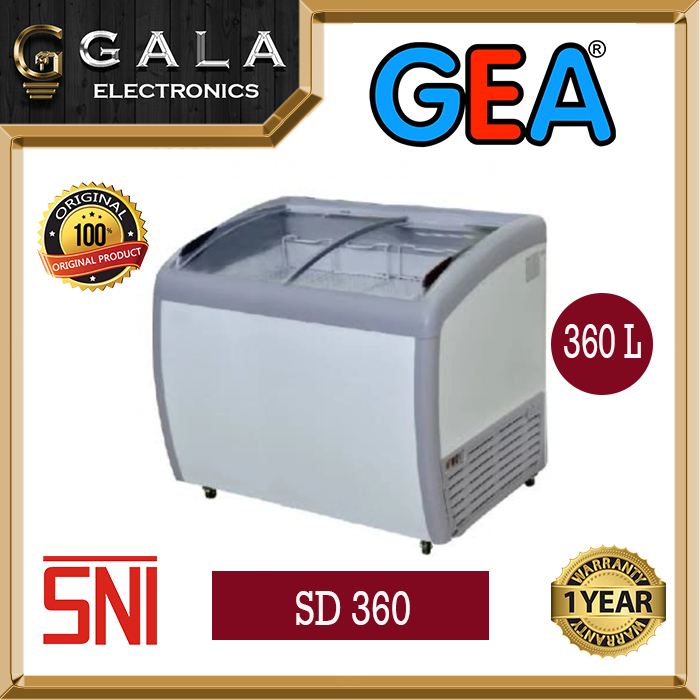 Freezer Box Gea Sliding Door SD 360 (360 Liter)