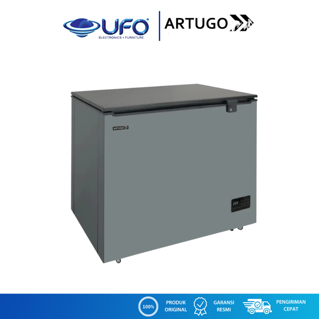 Artugo Chest Freezer No Frost Technology 360 Liter 150 Watt CF391NF