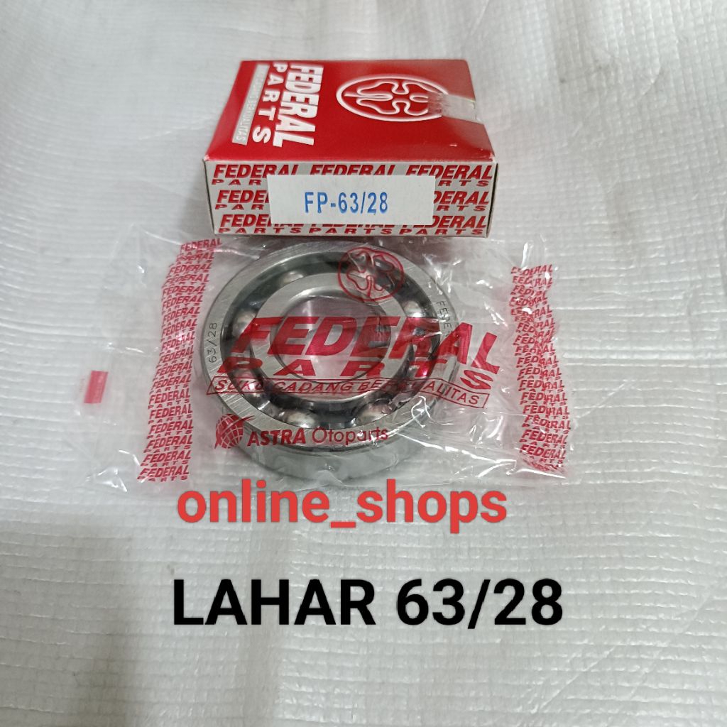Bearing 63/28 lahar 63/28 FEDERAL PARTS