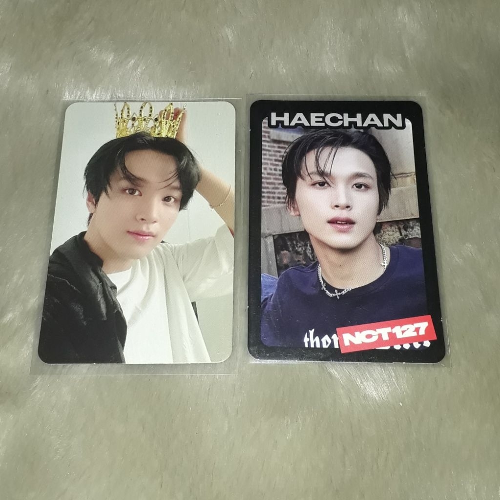 wts Haechan Ayyo Trading Card TC fanmeet Anniv NCT 127 Haechan Pangeran PC Photocard Official