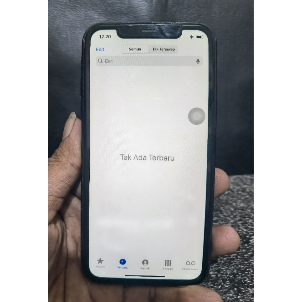 iPhone XR Hitam 64GB Bypass WiFi Only