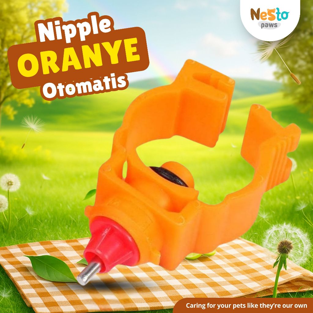 Nipple Ayam Petelur Nepel Jepit Otomatis Nipel Minum Unggas Broiler Praktis Murah Tebal GROSIR