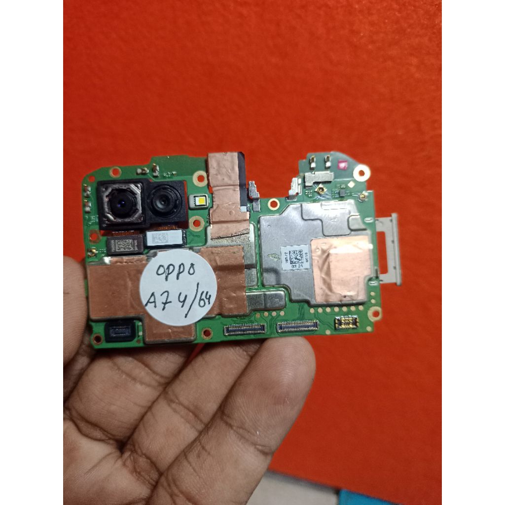 mesin oppo A7 hidup normal ram 4/64