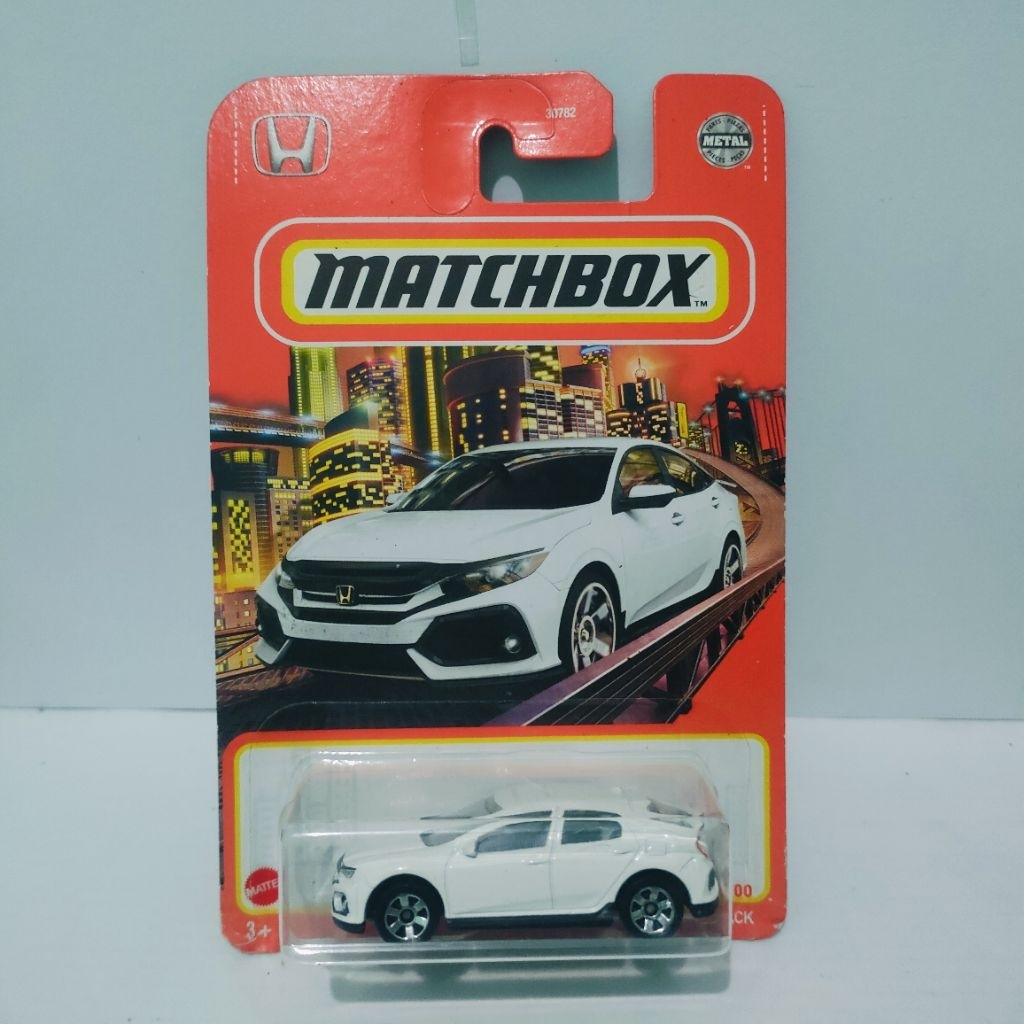 Matchbox Honda Civic Hatchback putih