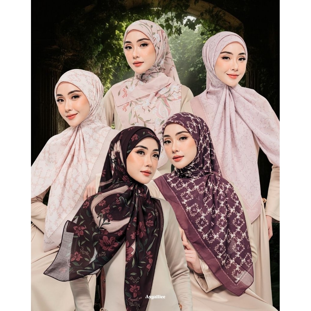 ASYALLIEE SENIWARA SHAWL & BAWAL 100 % ORI MALAYSIA
