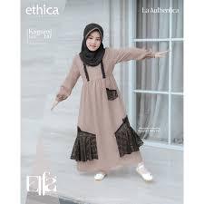 ETHICA GAMIS ANAK KAGUMI KIDS 147 BUTTER CREAM