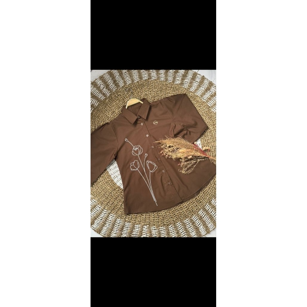 mawar blouse|atasan terbaru|kemeja mewah|blus bordir