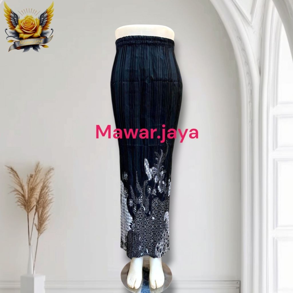 plisket dewasa/rok kebaya/rok bawahan kebaya/real pict 100