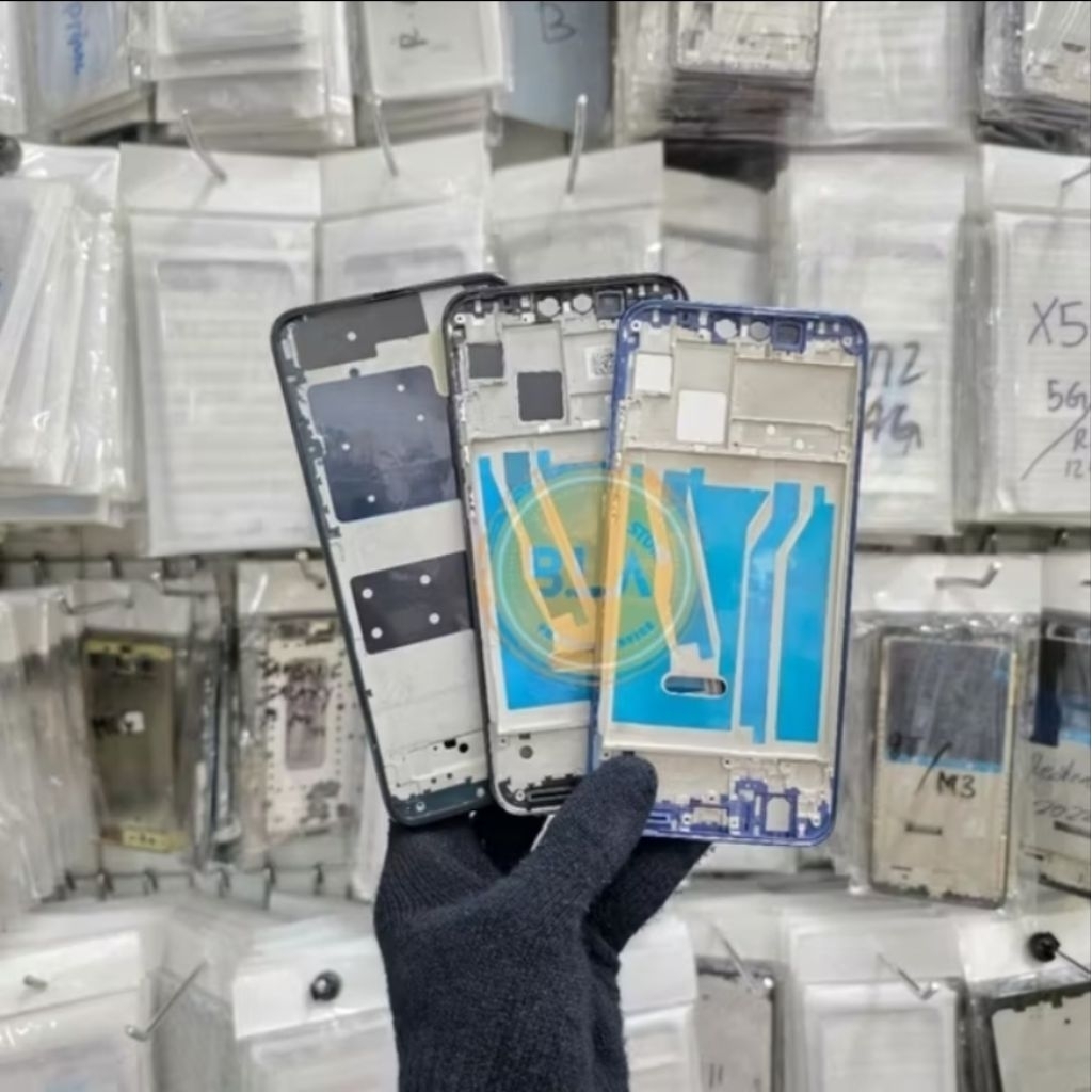 FREME LCD / TATAKAN LCD TULANG TENGAH LCD HUAWEI Y9 2019