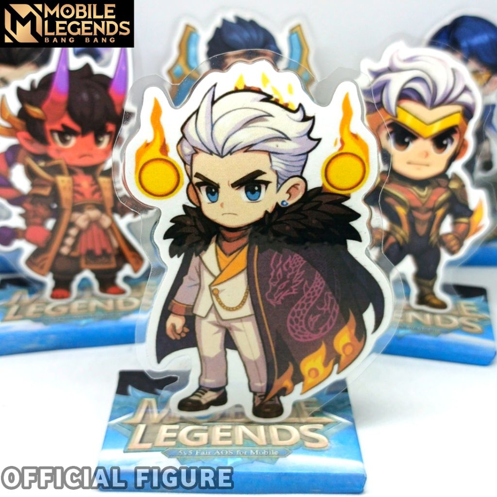 mainan action figure pajangan mobile legends chibi karakter