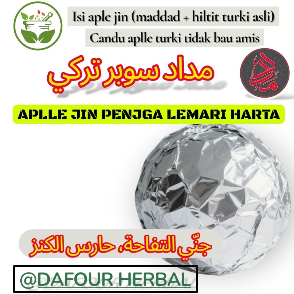 madad super wangi turki + hiltit tidak ada aroma pengap  10gr