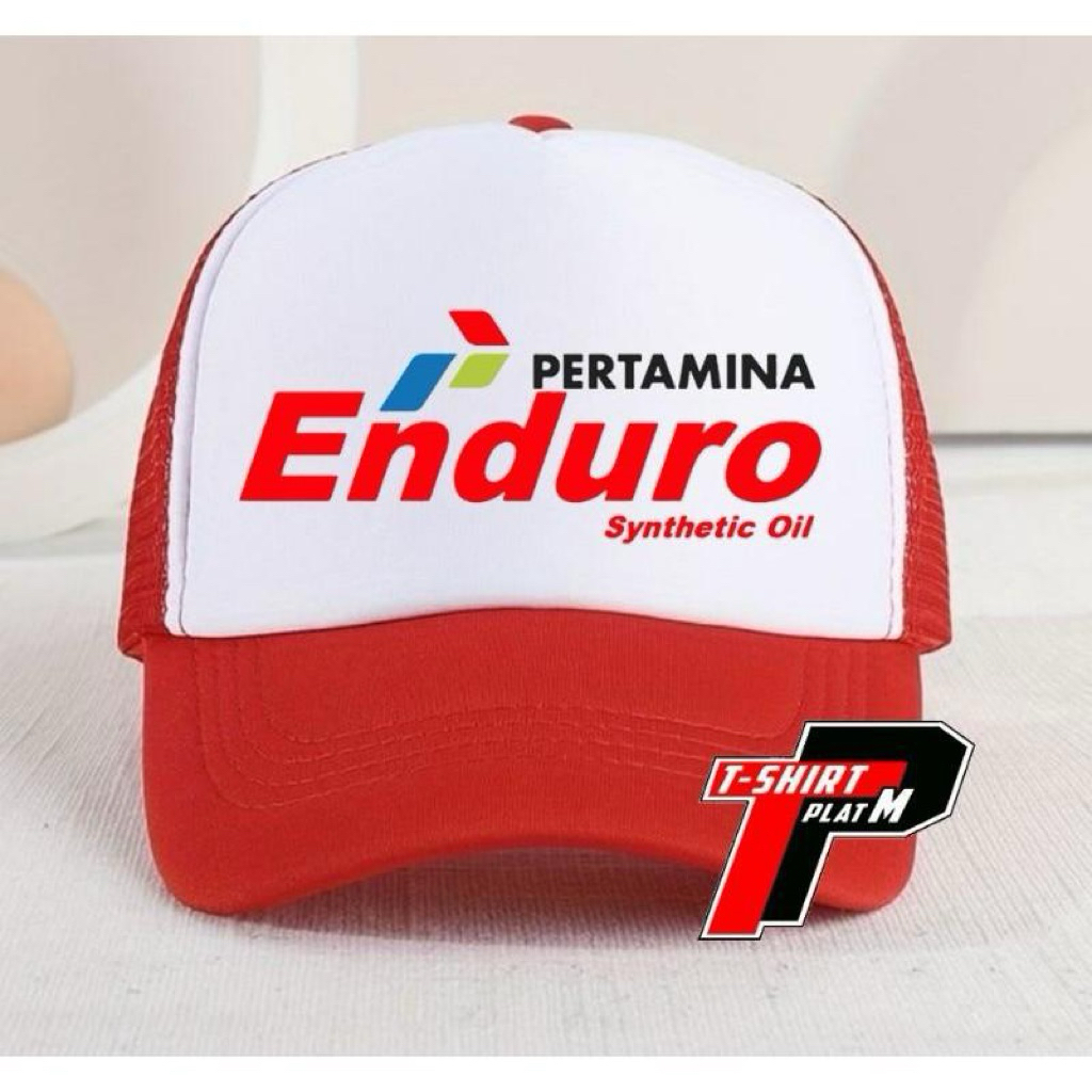 TOPI TRUCKER TOPI JARING PERTAMINA ENDURO SYNTHETIC OIL