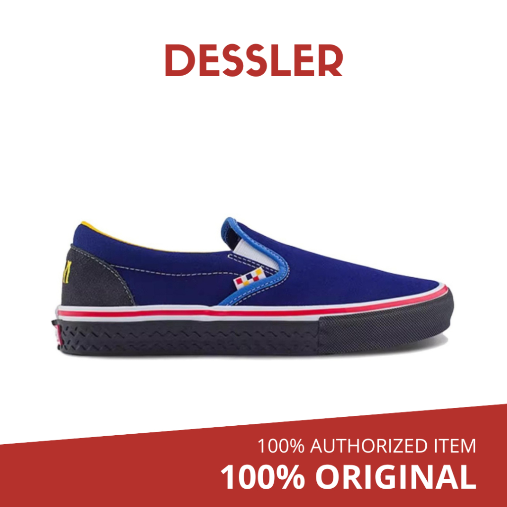 Vans Padin Musa x Skate Slip On Blue Black