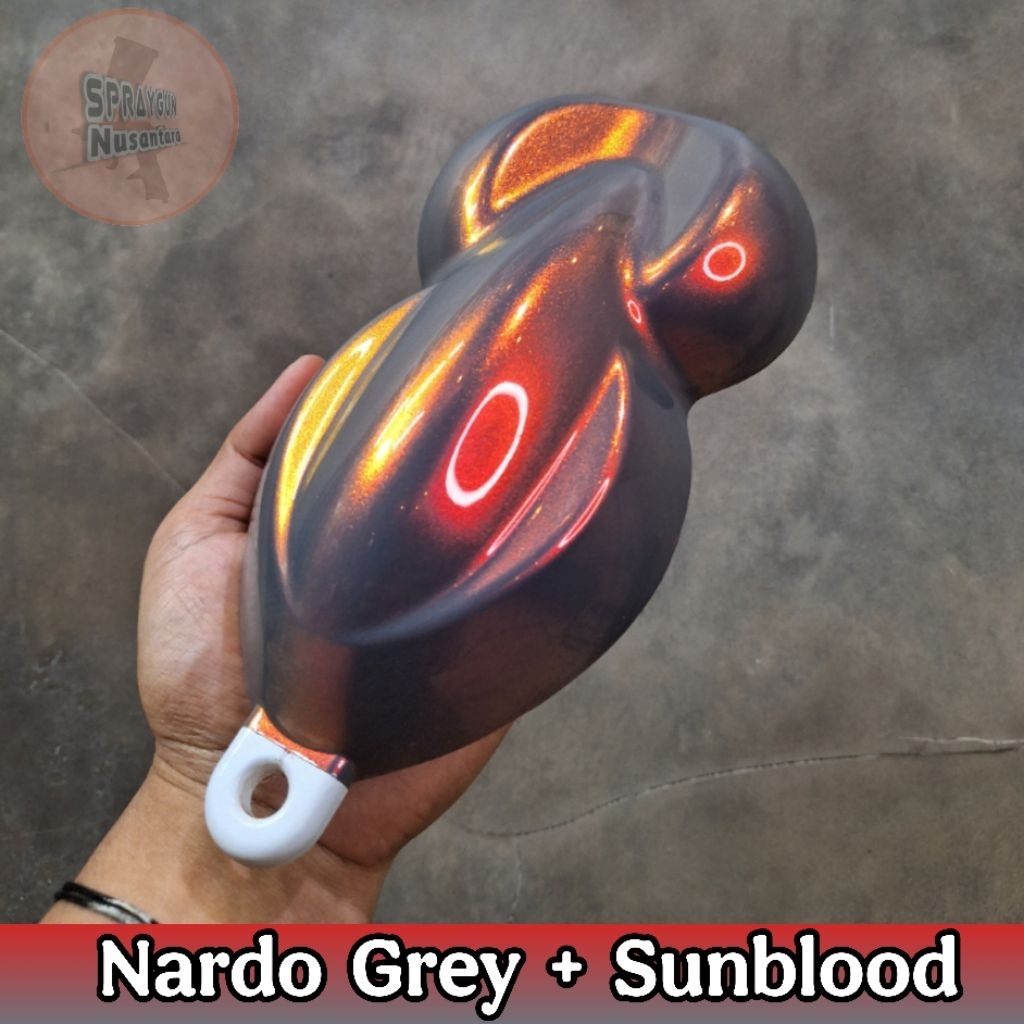 Cat PU bunglon Sunblood Effect Chameleon, Dasaran Nardo Grey (BUNGLON SAJA)