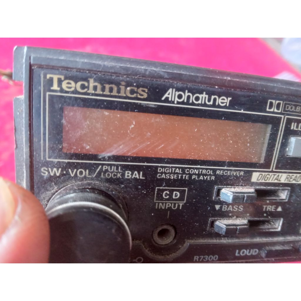 Technics Alphatuner Tape Mobil Lawas