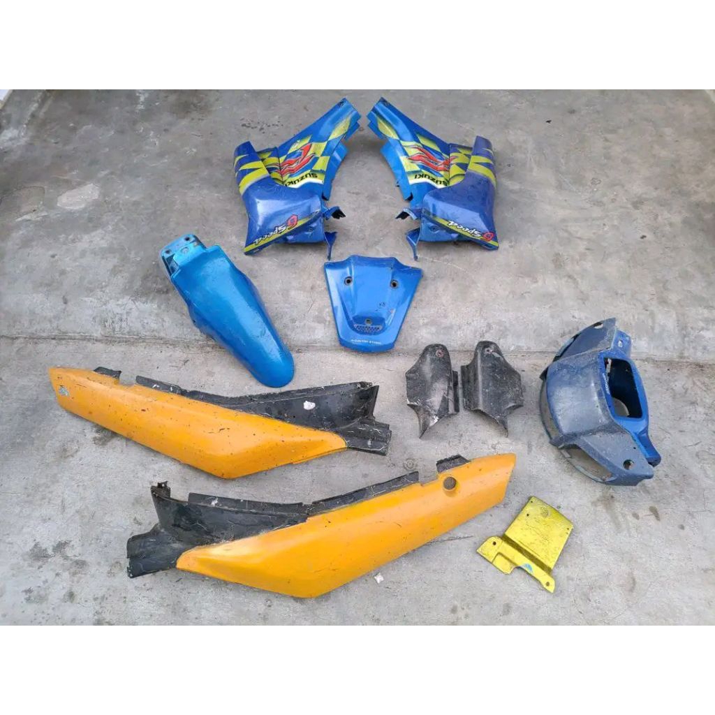 BODY SET SATRIA 2TAK LUMBA BAHAN