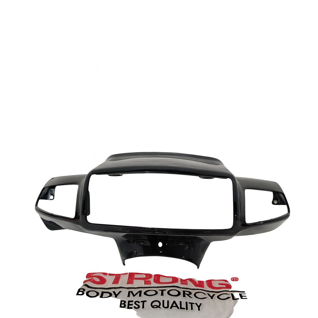 Cover Batok Lampu Depan Suzuki Satria RU 120 Lumba 2 tak Kopling Hitam STRONG