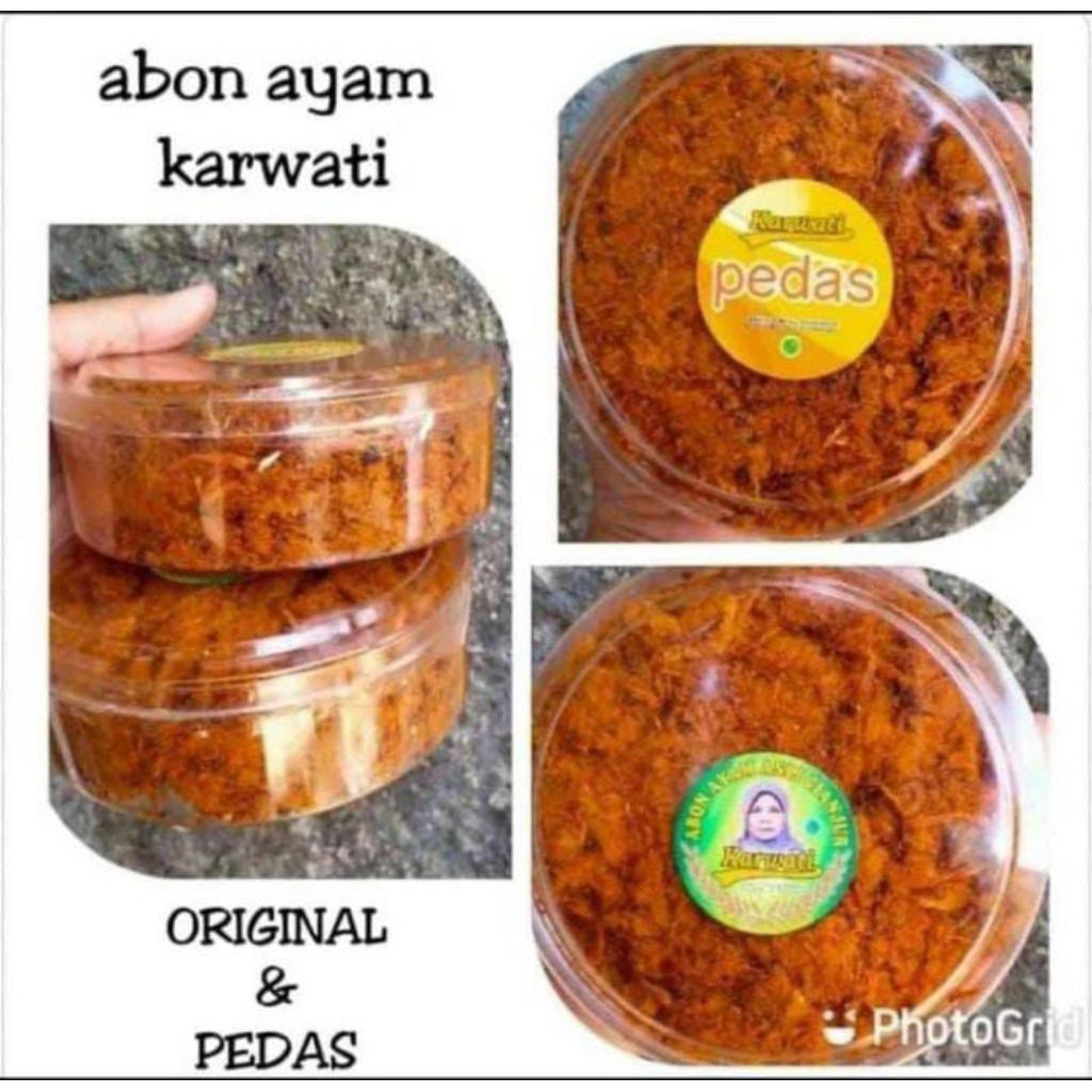Abon ayam karwati cianjur