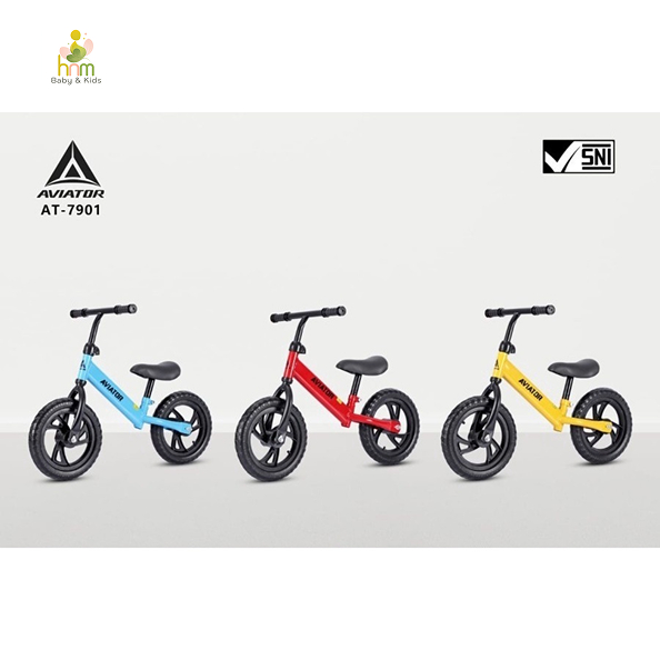 Aviator Balance Bike AT-7901 / Sepeda Keseimbangan Anak