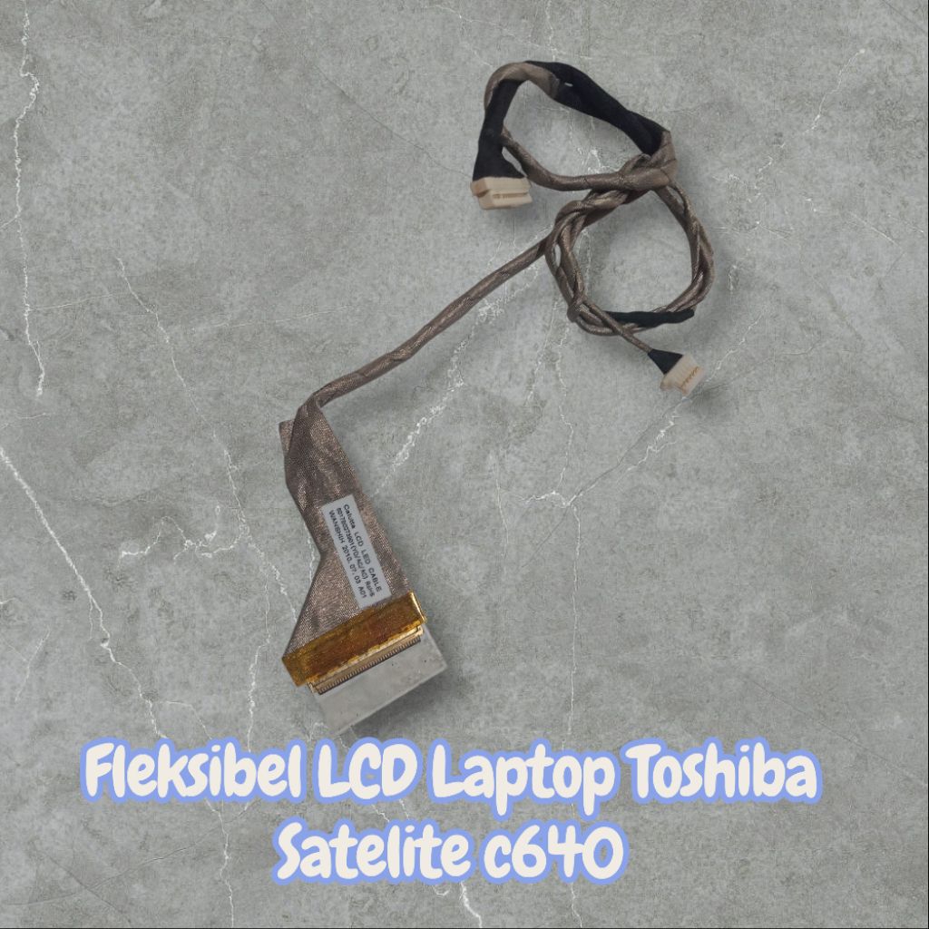 fleksibel LCD Laptop Toshiba Satelite c640