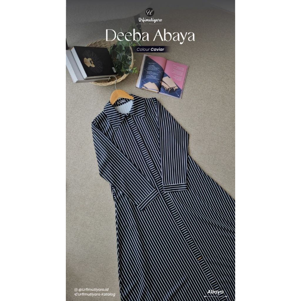 DEEBA ABAYA x KHIBAN