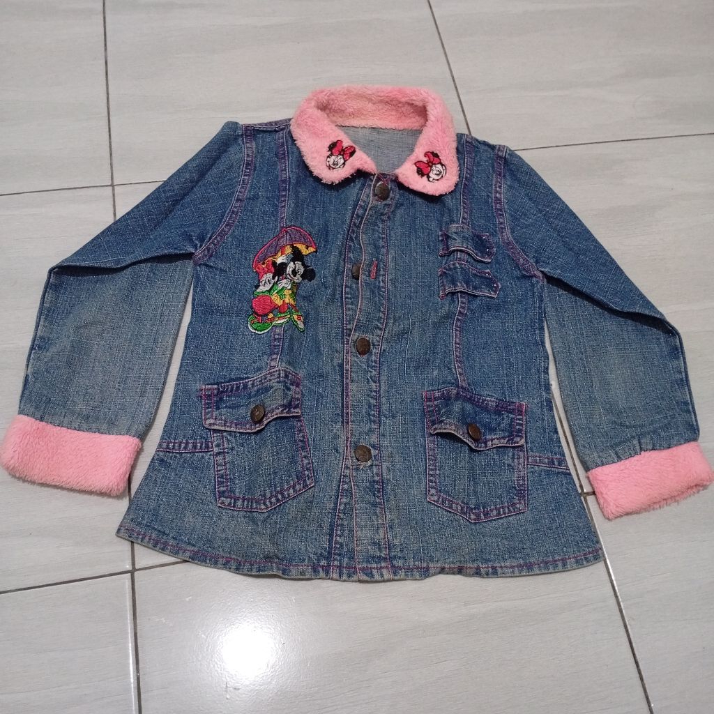 PRELOVED BAJU BEKAS/JAKET REMAJA PEREMPUAN/ATASAN REMAJA/JAKET JEANS