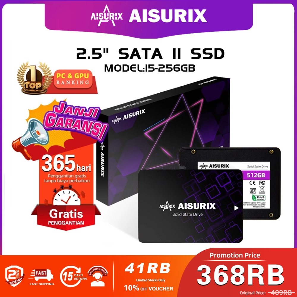 AISURIX SSD 256GB SATA3 SOLOD STATE DRIVE