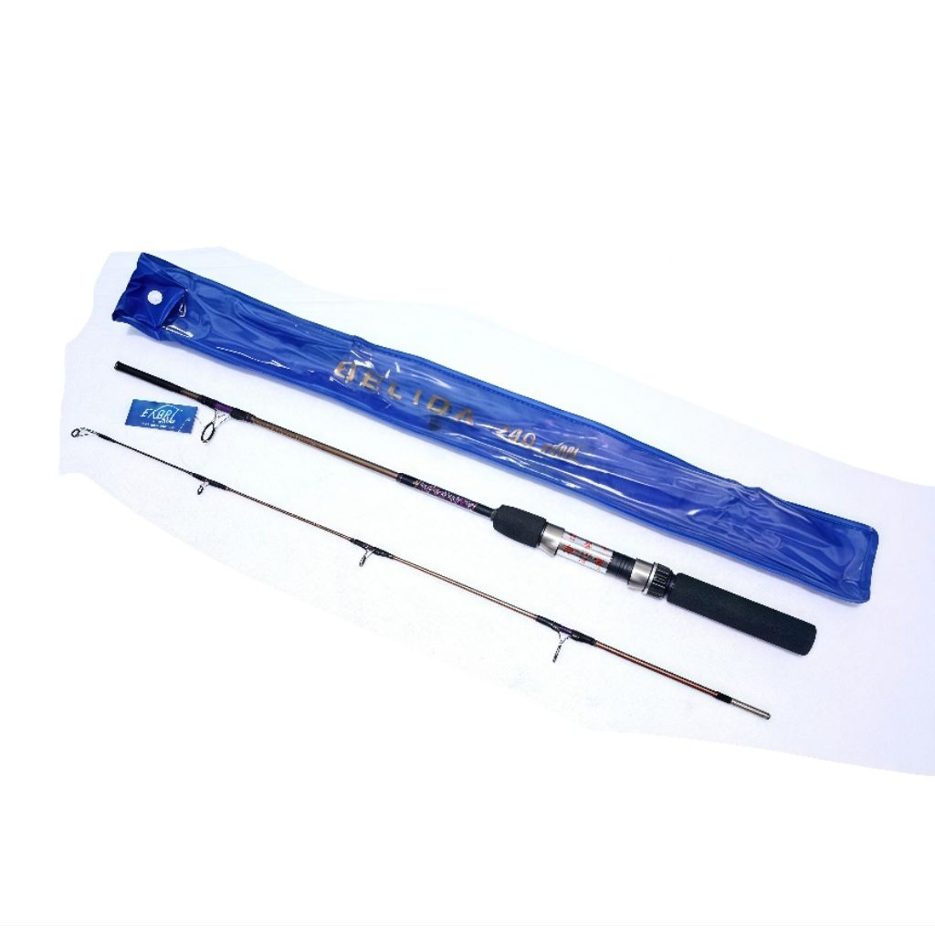 Joran pancing exori belida fiber solid 120cm | 135 cm