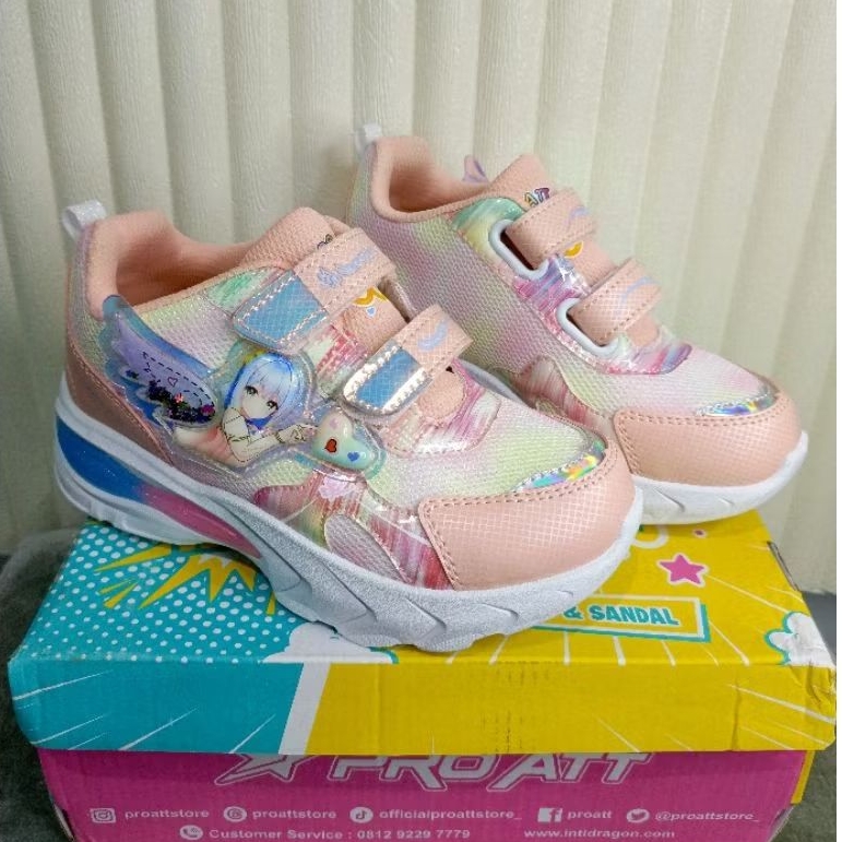 Sepatu Anak Cewek TK Pro Att