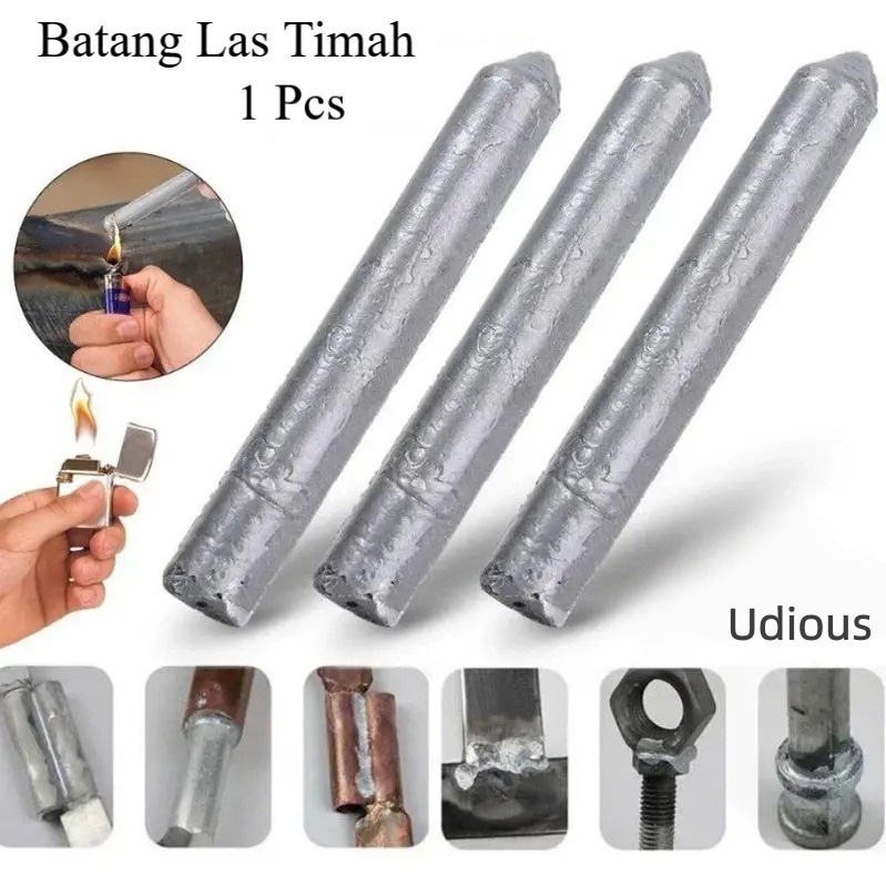 1 Pcs Batang Las PATRI ALUMINIUM TAMBAL PANCI Bakar Suhu Rendah - Udious
