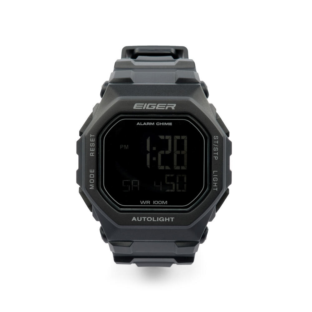 Eiger Jam Tangan Missive Watch Outdoor dan Daily Original dengan Fitur Alarm Chime dan Autolight WR 