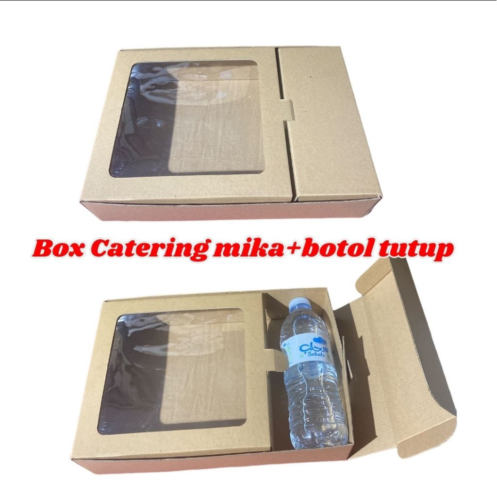 Box catering premium ukuran mika 22x22