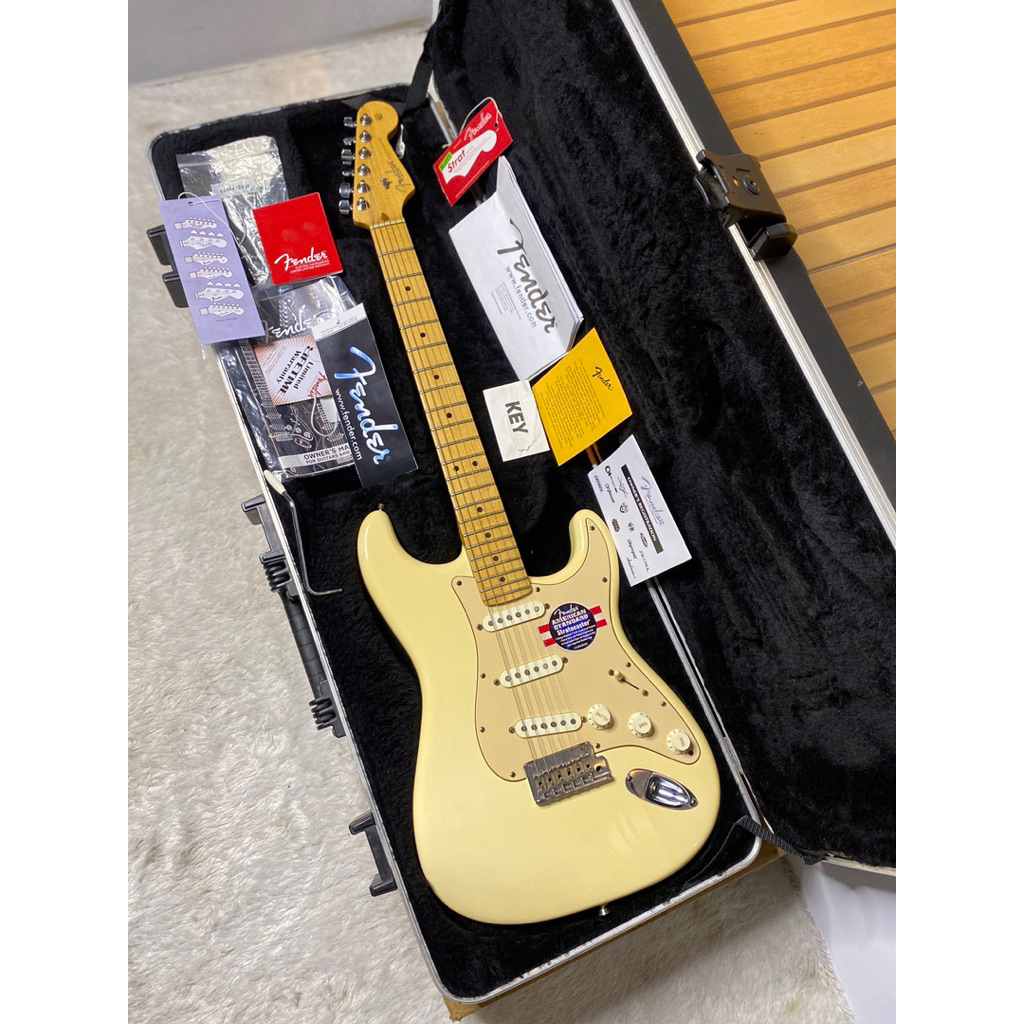 Fender american Standard stratocaster olympic white original usa 2008