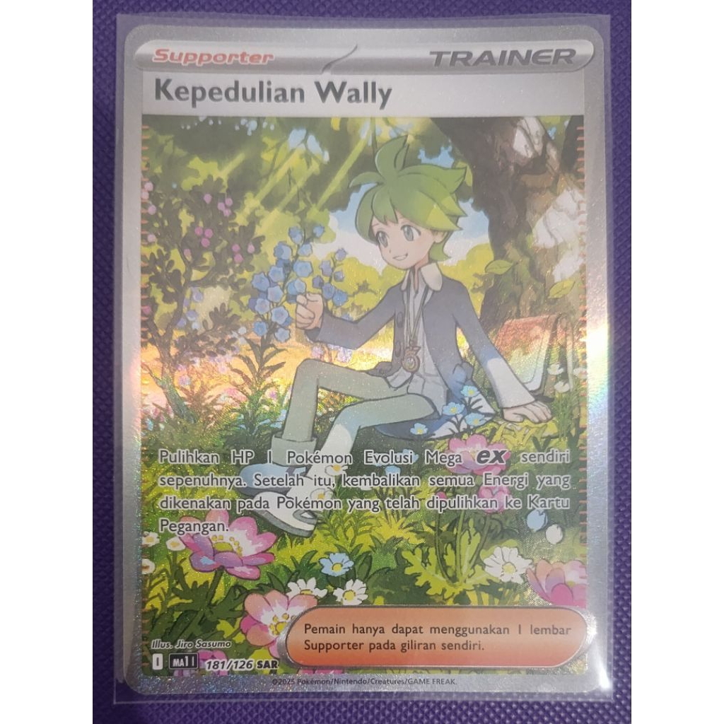 Pokemon Indonesia - KEPEDULIAN WALLY (SPECIAL ART RARE)