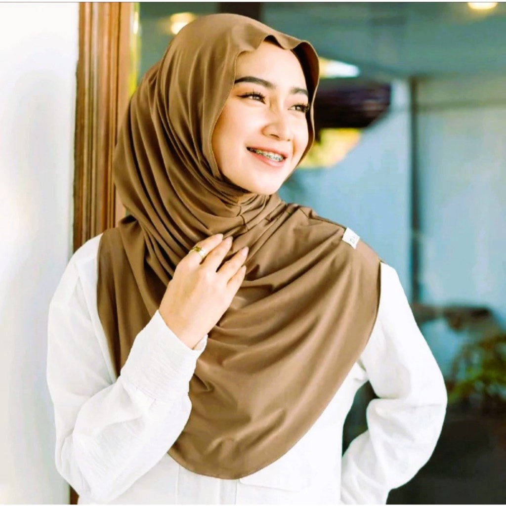 JISOO INNER - HIJAB INSTAN JISOO PLUS INNER SIZE L/ HIJAB PASHMINA INNER JISO MELEYOT