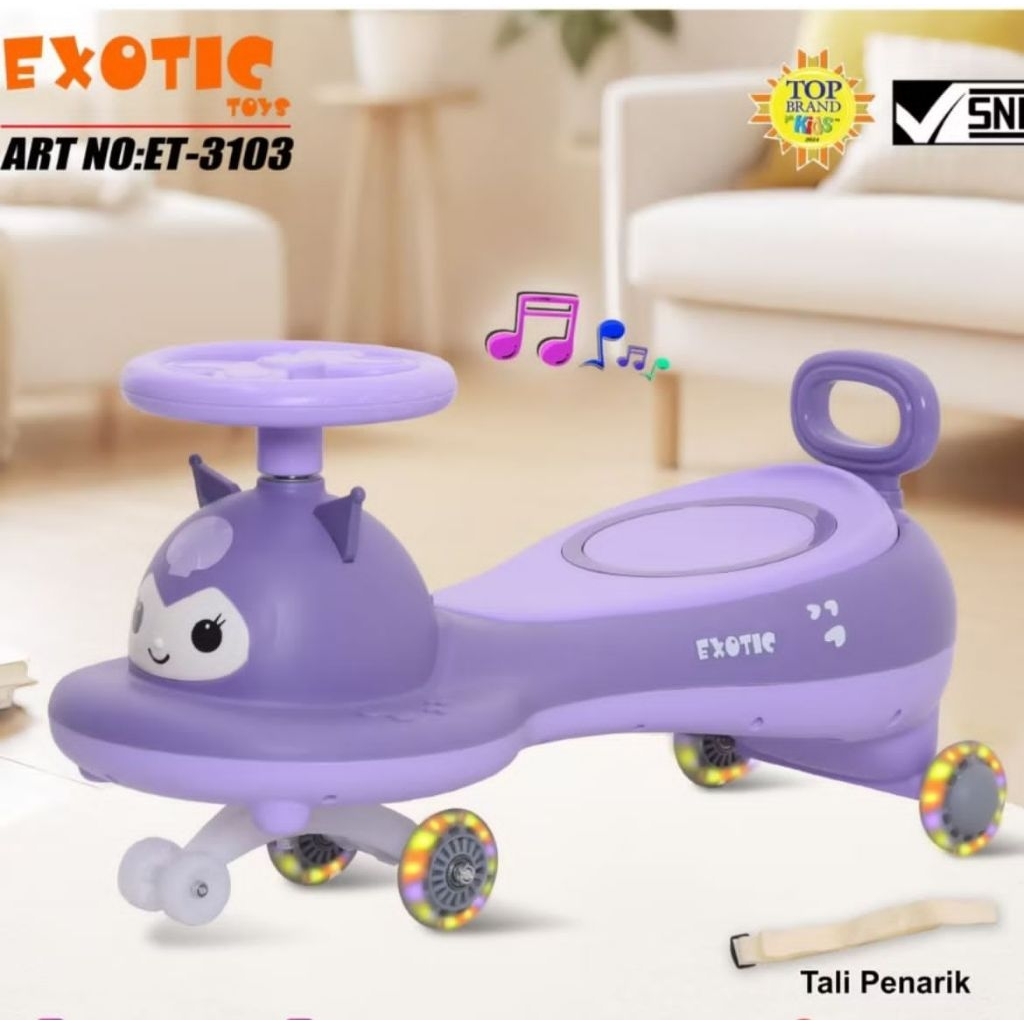 MAINAN MOBIL ANAK EXOTIC SWING CAR