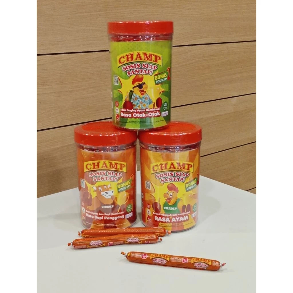 Sosis ECER 1 PCS Champ Sosis Siap Santap